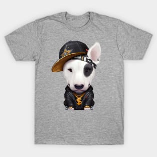 English Bull Terrier Hip-Hop Super Star T-Shirt